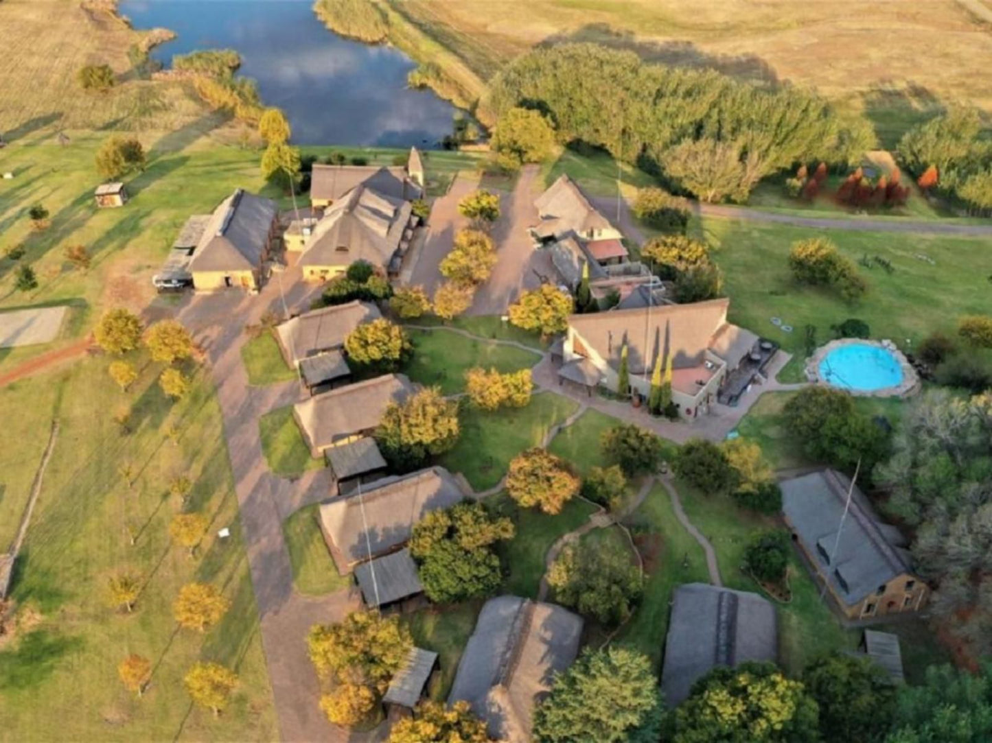 Lekoa Lodge Villiers Free State South Africa Aerial Photography