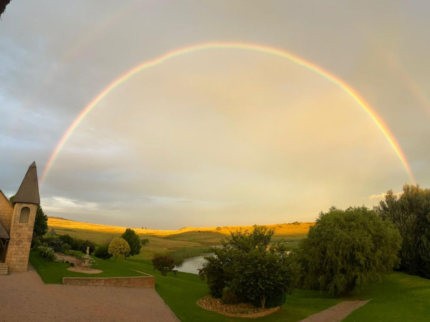 Lekoa Lodge Villiers Free State South Africa Rainbow, Nature