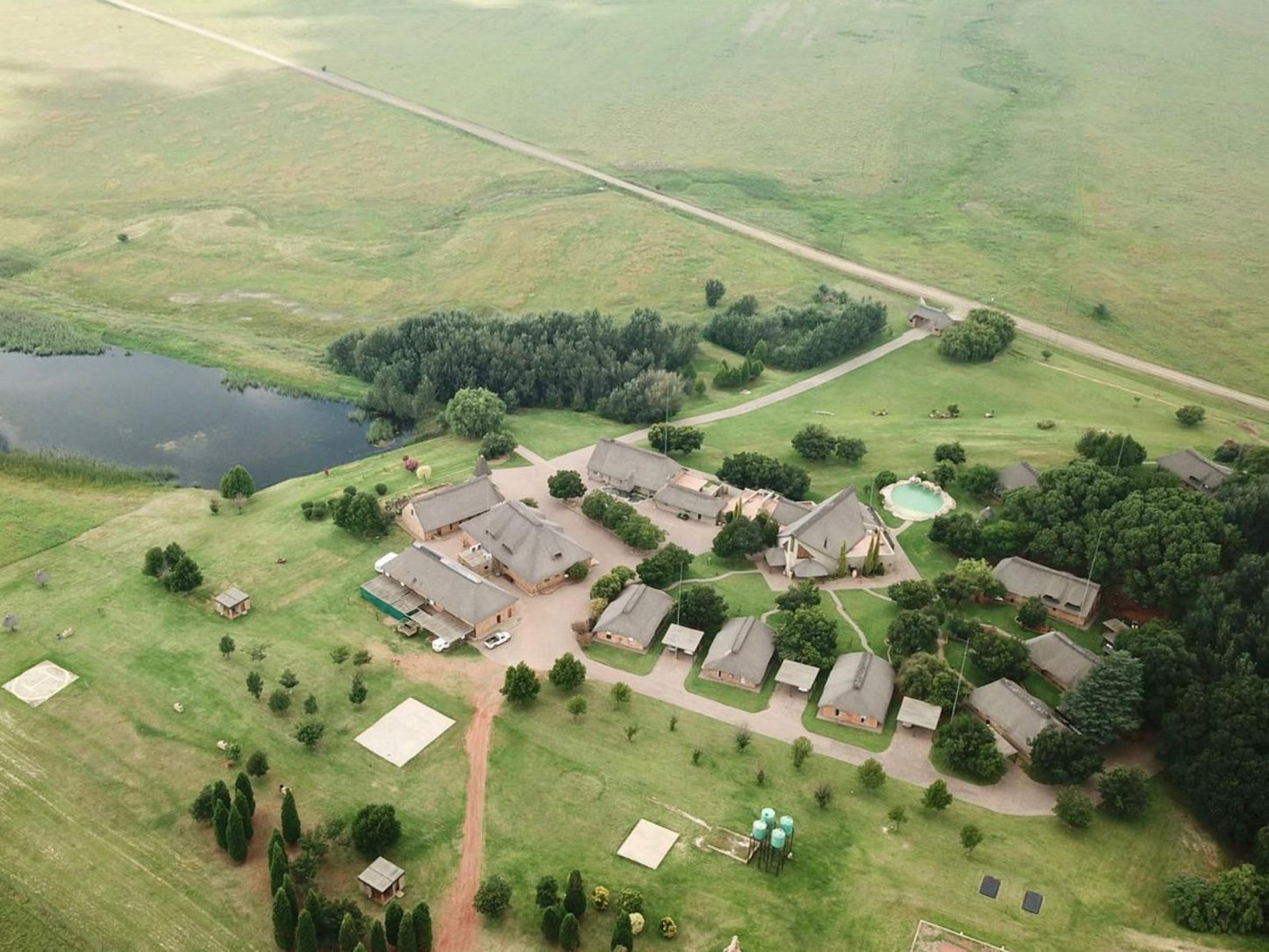 Lekoa Lodge Villiers Free State South Africa Aerial Photography