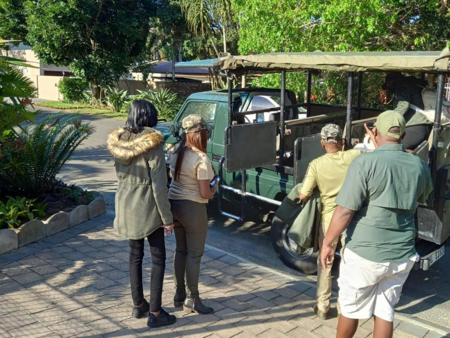 Leopard Corner Lodge, Soldier, Person, Palm Tree, Plant, Nature, Wood, Golfing, Ball Game, Sport