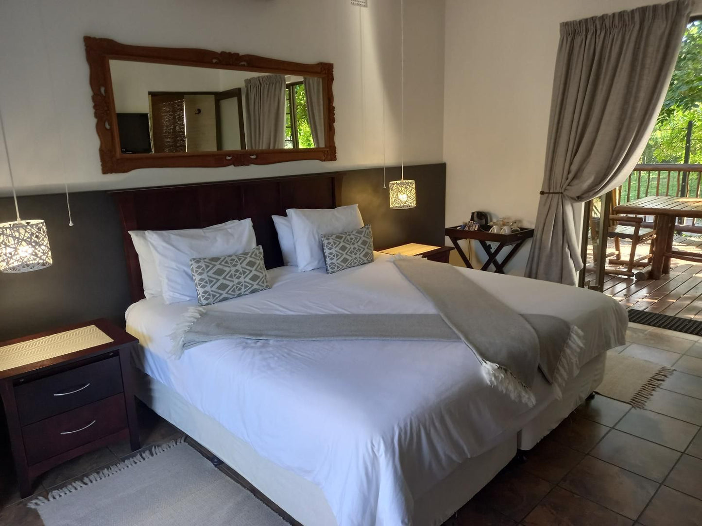 Leopard Corner Lodge, Bedroom