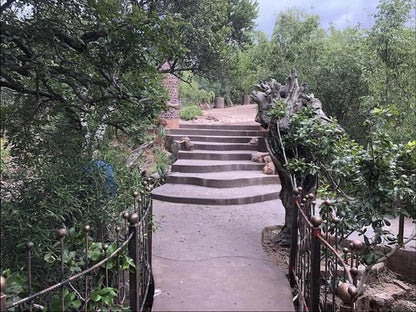 Leopards Rock Bush Boutique Bela Bela Warmbaths Limpopo Province South Africa Unsaturated, Stairs, Architecture, Tree, Plant, Nature, Wood, Garden