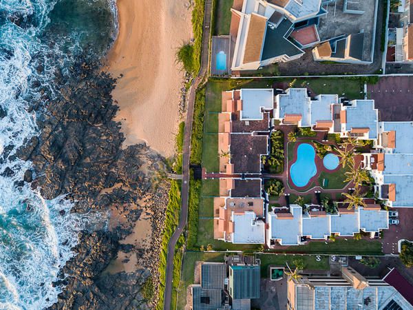 Le Paradis Holiday Resort Ballito Kwazulu Natal South Africa Complementary Colors, House, Building, Architecture, Aerial Photography