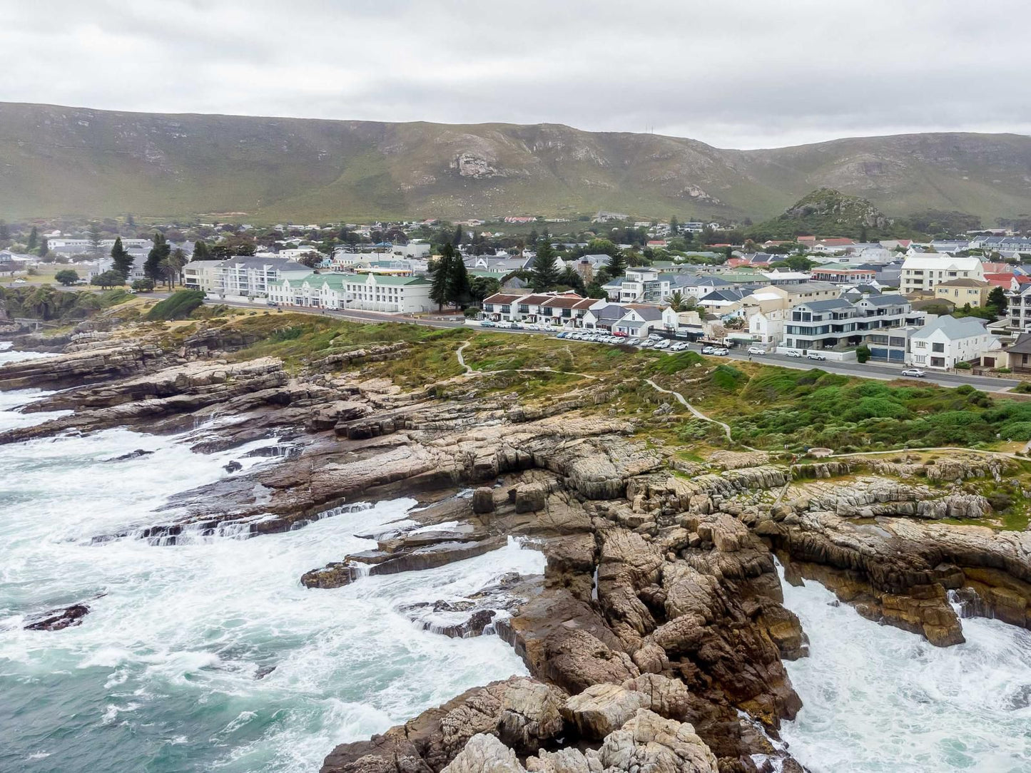 Le Paradis Penthouse Apartment Hermanus Western Cape South Africa Beach, Nature, Sand, Cliff, Tower, Building, Architecture, Highland