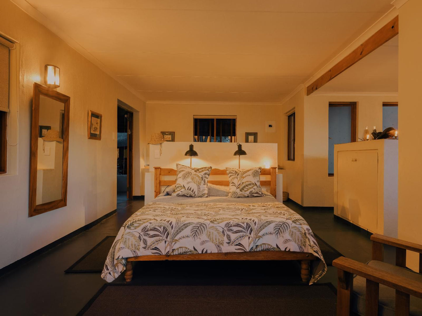 Leshiba Wilderness, Duvha Luxury Suite, Bedroom