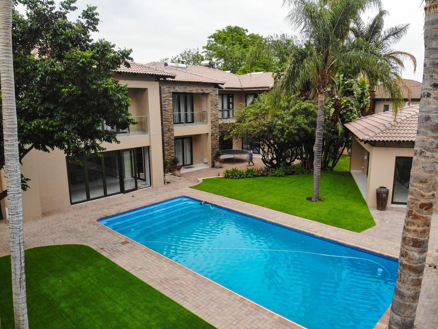 Letsatsing Lodge Rustenburg Central Rustenburg North West Province South Africa House, Building, Architecture, Palm Tree, Plant, Nature, Wood, Garden, Swimming Pool