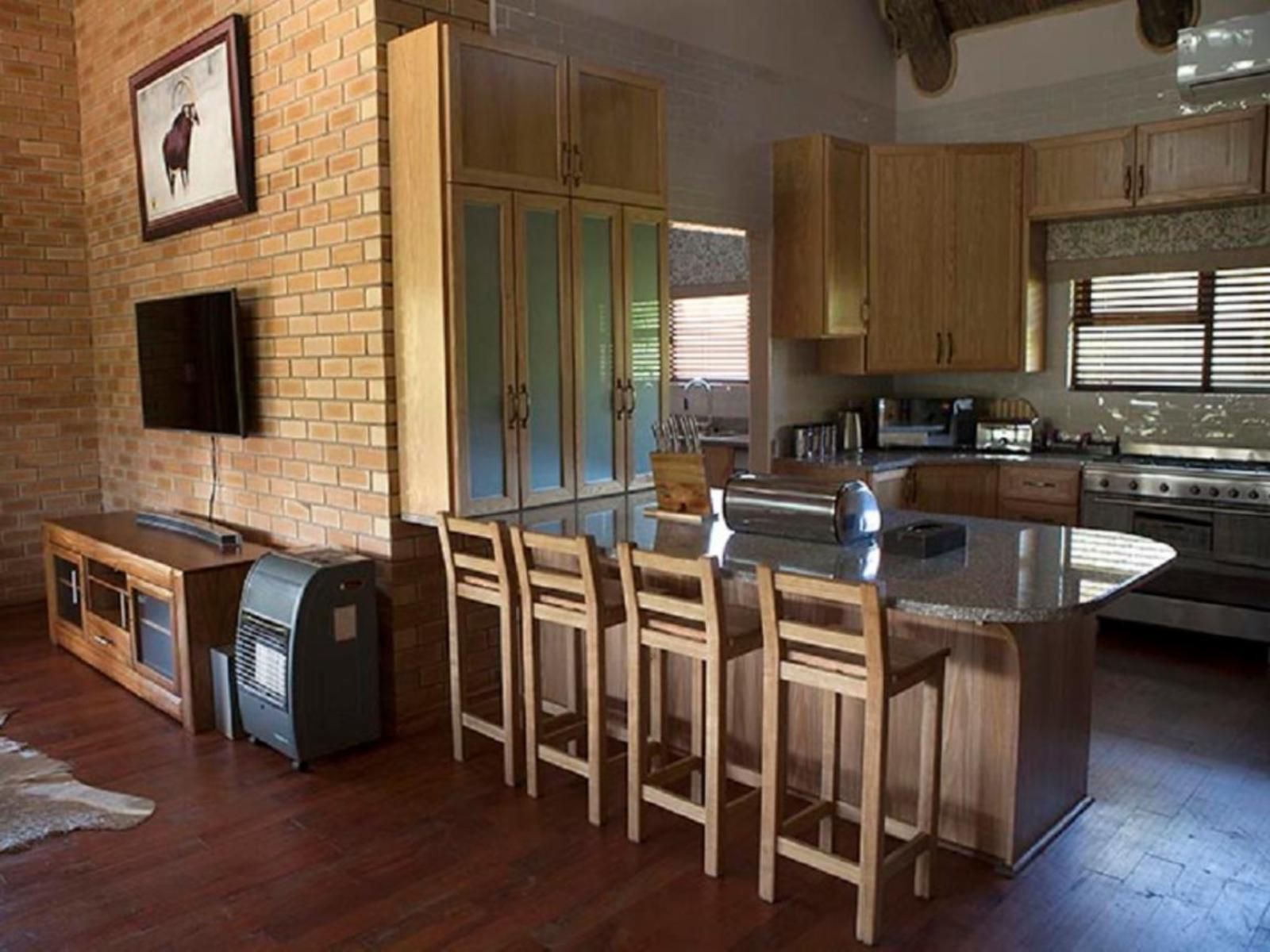 Lichenry Bush Lodge, Tau, Tholo, Kolobe & Lengau Chalets, Kitchen