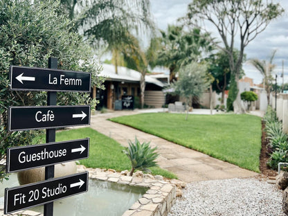 Lighthouse Guesthouse And Cafe Groblersdal Mpumalanga South Africa House, Building, Architecture, Palm Tree, Plant, Nature, Wood, Sign