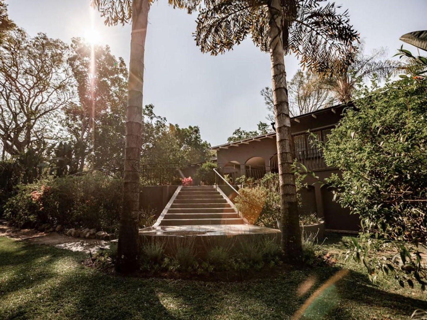 Linvale Country Lodge Hazyview Mpumalanga South Africa House, Building, Architecture, Palm Tree, Plant, Nature, Wood, Garden