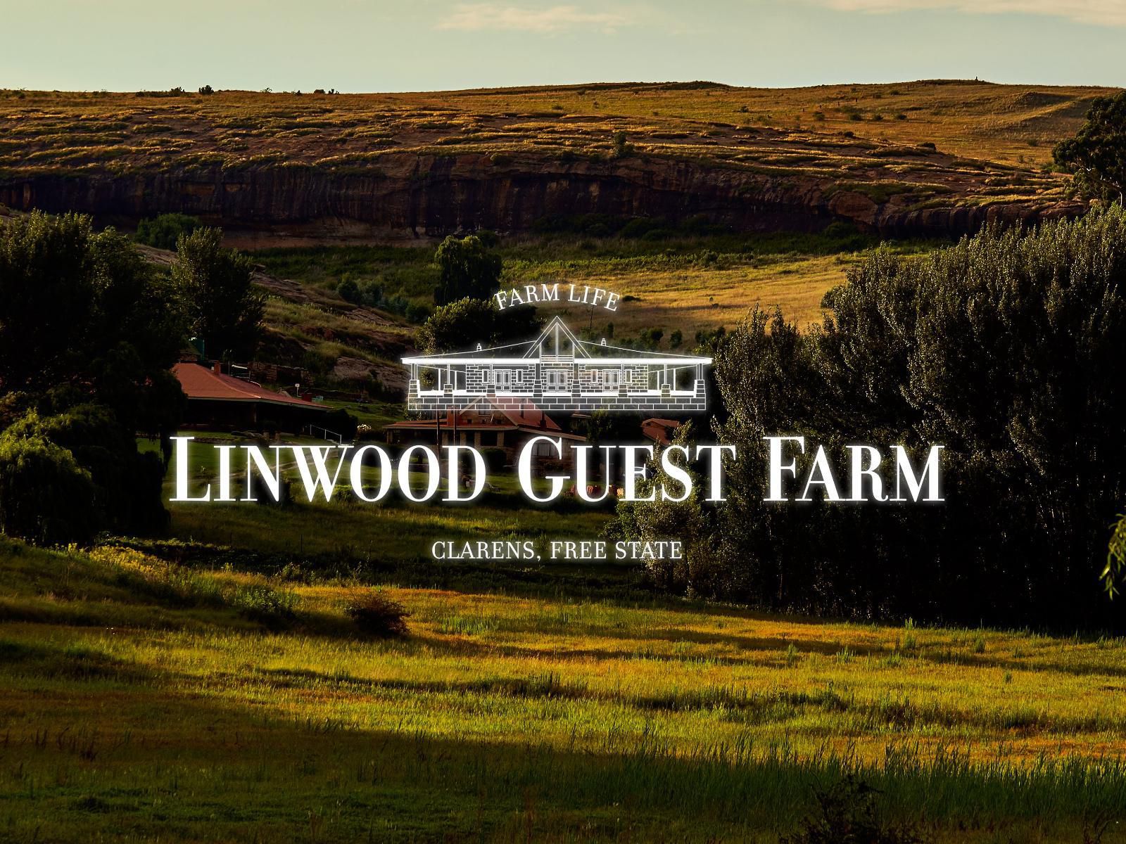 Linwood Guest Farm Clarens Free State South Africa Sign, Text