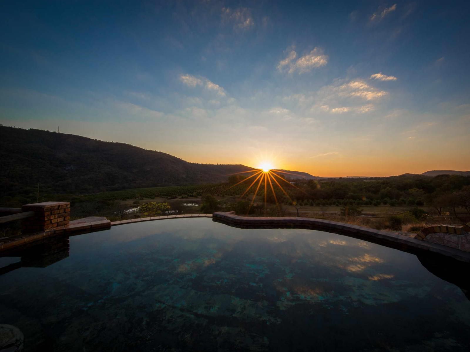 Lions Rock Rapids Lodge And Luxury Tented Camp, Sky, Nature, Sunset, Swimming Pool