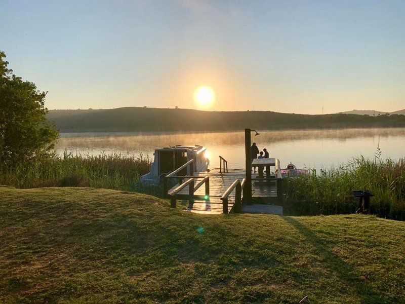 Living The Breede Houseboats Malgas Western Cape South Africa Lake, Nature, Waters, Sky, Sunset