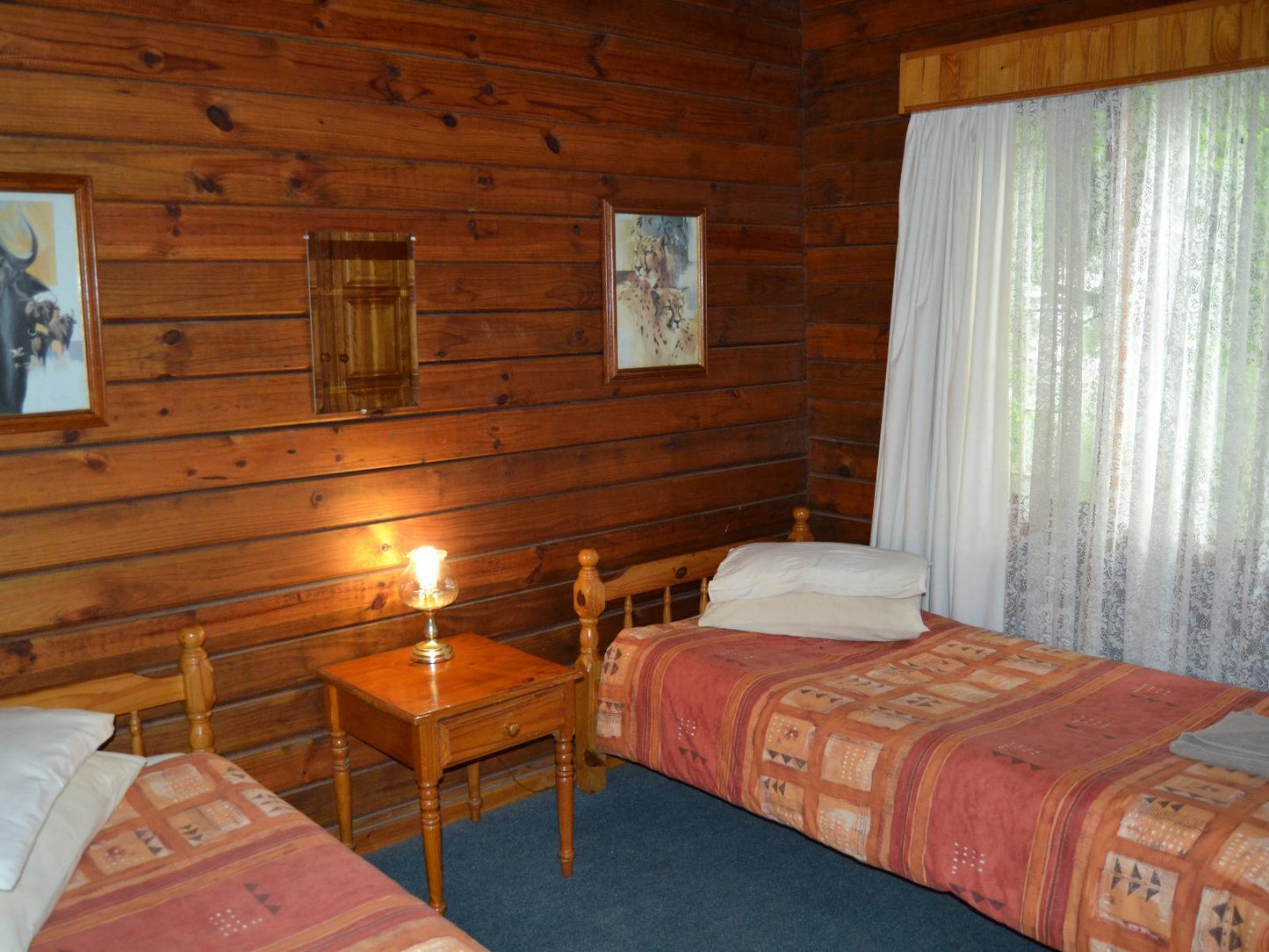 Two Bedroom Log Cabin 1 - 4 sleeper @ Log Cabin & Settlers Village