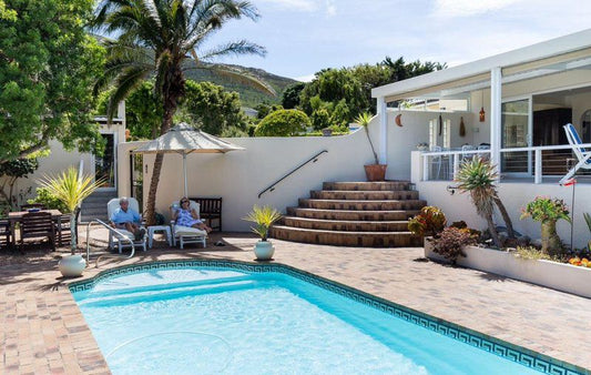 Longbeachview Noordhoek Cape Town Western Cape South Africa House, Building, Architecture, Palm Tree, Plant, Nature, Wood, Swimming Pool