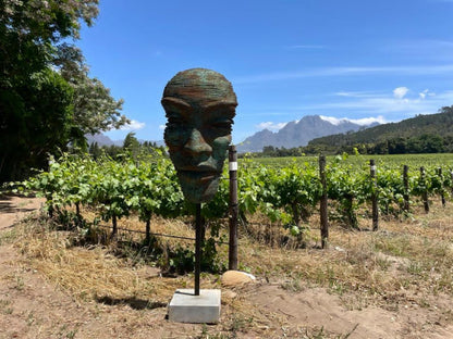 Lynx Wine Estate Wemmershoek Western Cape South Africa Complementary Colors, Statue, Architecture, Art