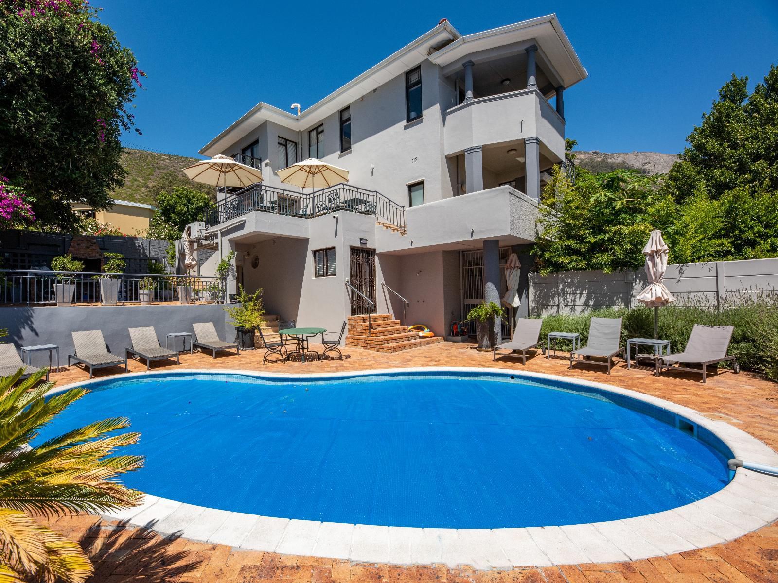 Maartens Guesthouse Fresnaye Cape Town Western Cape South Africa Complementary Colors, Balcony, Architecture, House, Building, Palm Tree, Plant, Nature, Wood, Swimming Pool