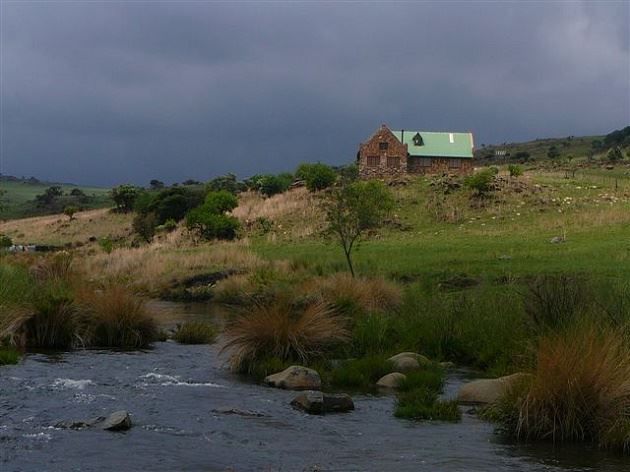 Macabelel Lodge Dullstroom Mpumalanga South Africa Building, Architecture, River, Nature, Waters, Ruin