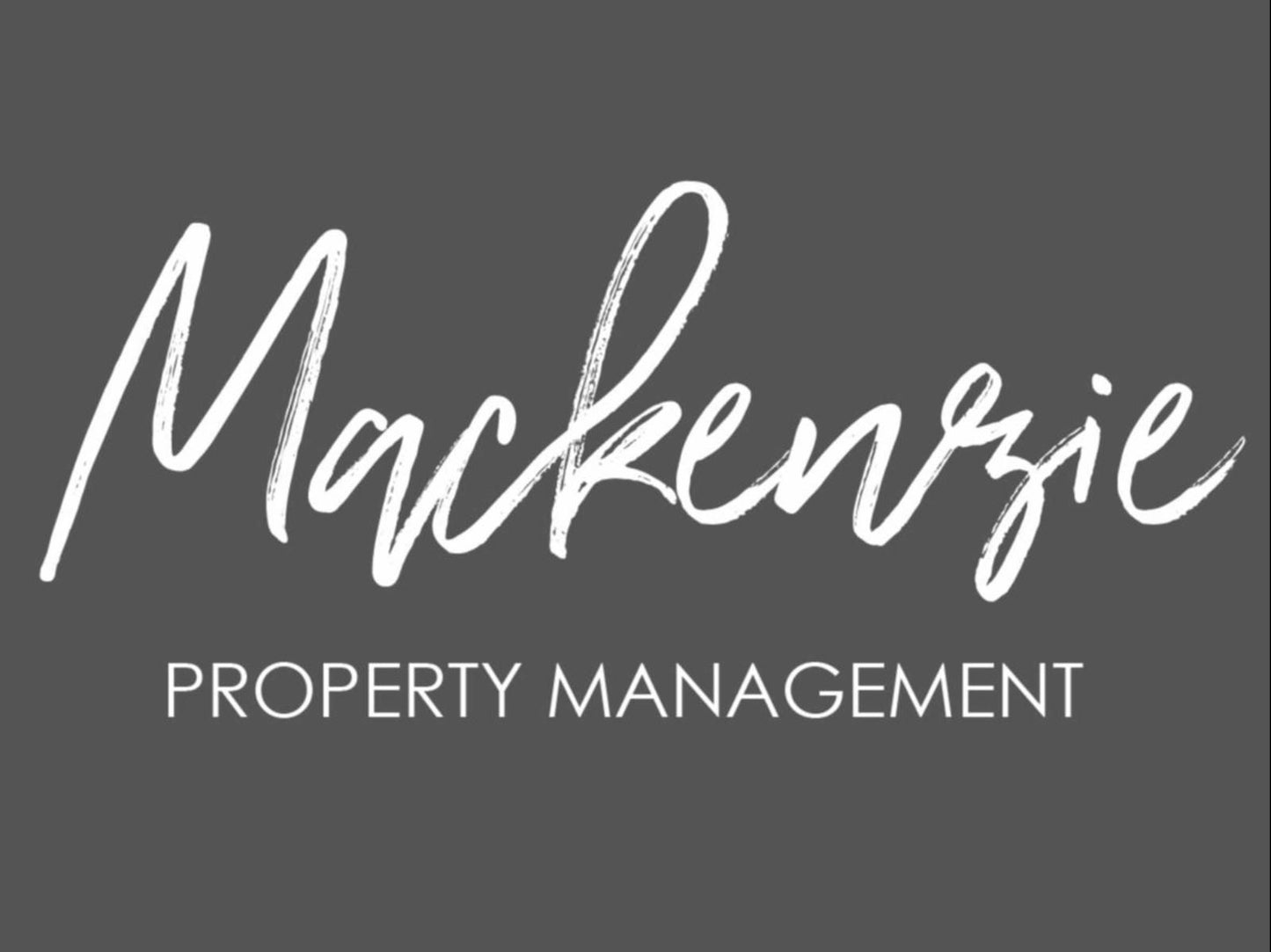 Mackenzie Property Management, Colorless, Black and White