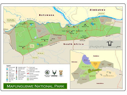 Magorgor Safari Lodge Musina Messina Limpopo Province South Africa Bright, Map