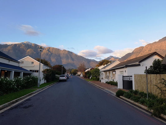 Maison Chablis Guest House Franschhoek Western Cape South Africa House, Building, Architecture, Mountain, Nature, Highland, Street