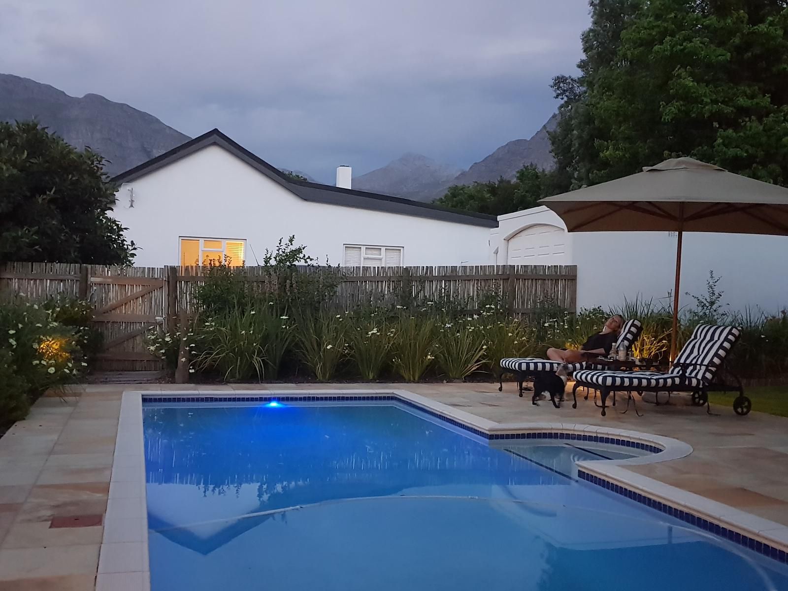 Maison Chablis Guest House Franschhoek Western Cape South Africa Mountain, Nature, Highland, Swimming Pool