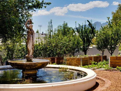 Majeka House Stellenbosch Western Cape South Africa Fountain, Architecture, Garden, Nature, Plant, Swimming Pool
