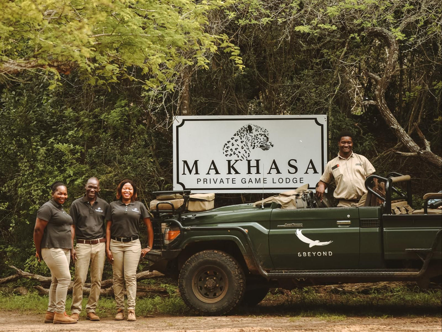 Makhasa Private Game Lodge, Face, Person, Group, Sepia Tones, Vehicle, Frontal Face