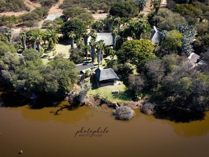 Makoppas Nest River Lodge, Palm Tree, Plant, Nature, Wood, River, Waters, Aerial Photography