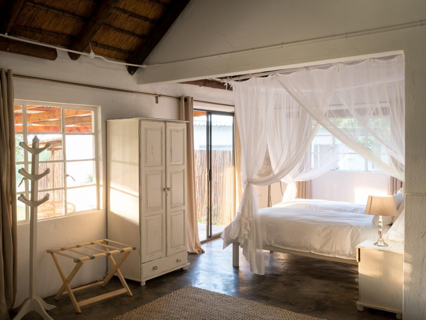 Makuwa Safari Lodge, Quadruple Room with Shower, Bedroom