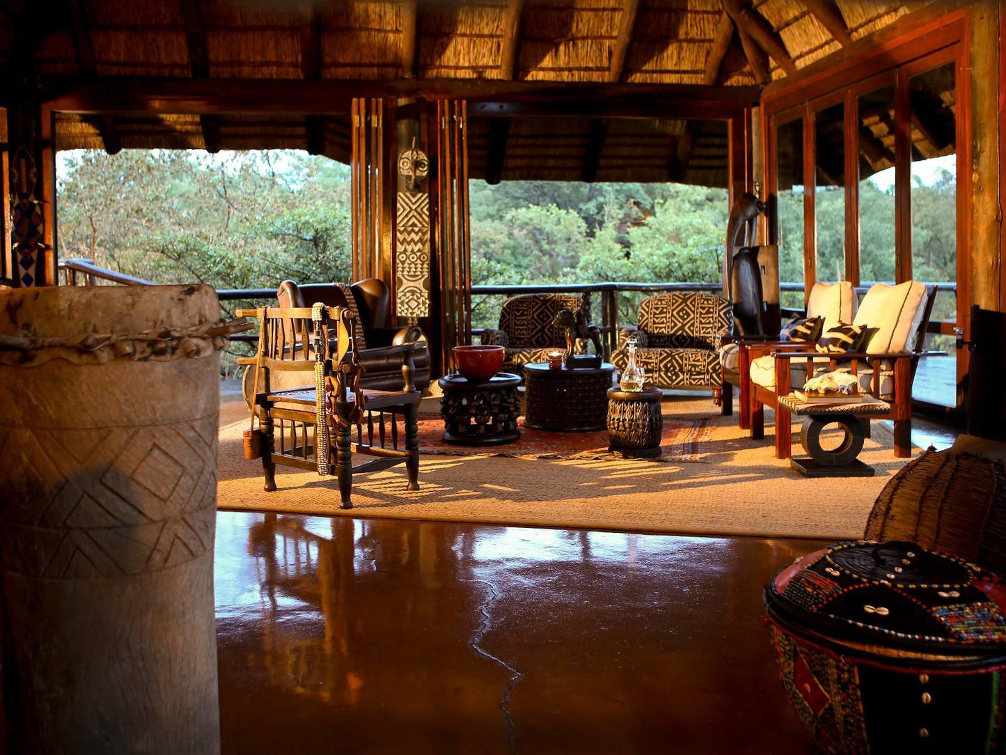 Makweti Safari Lodge Welgevonden Game Reserve Limpopo Province South Africa Living Room