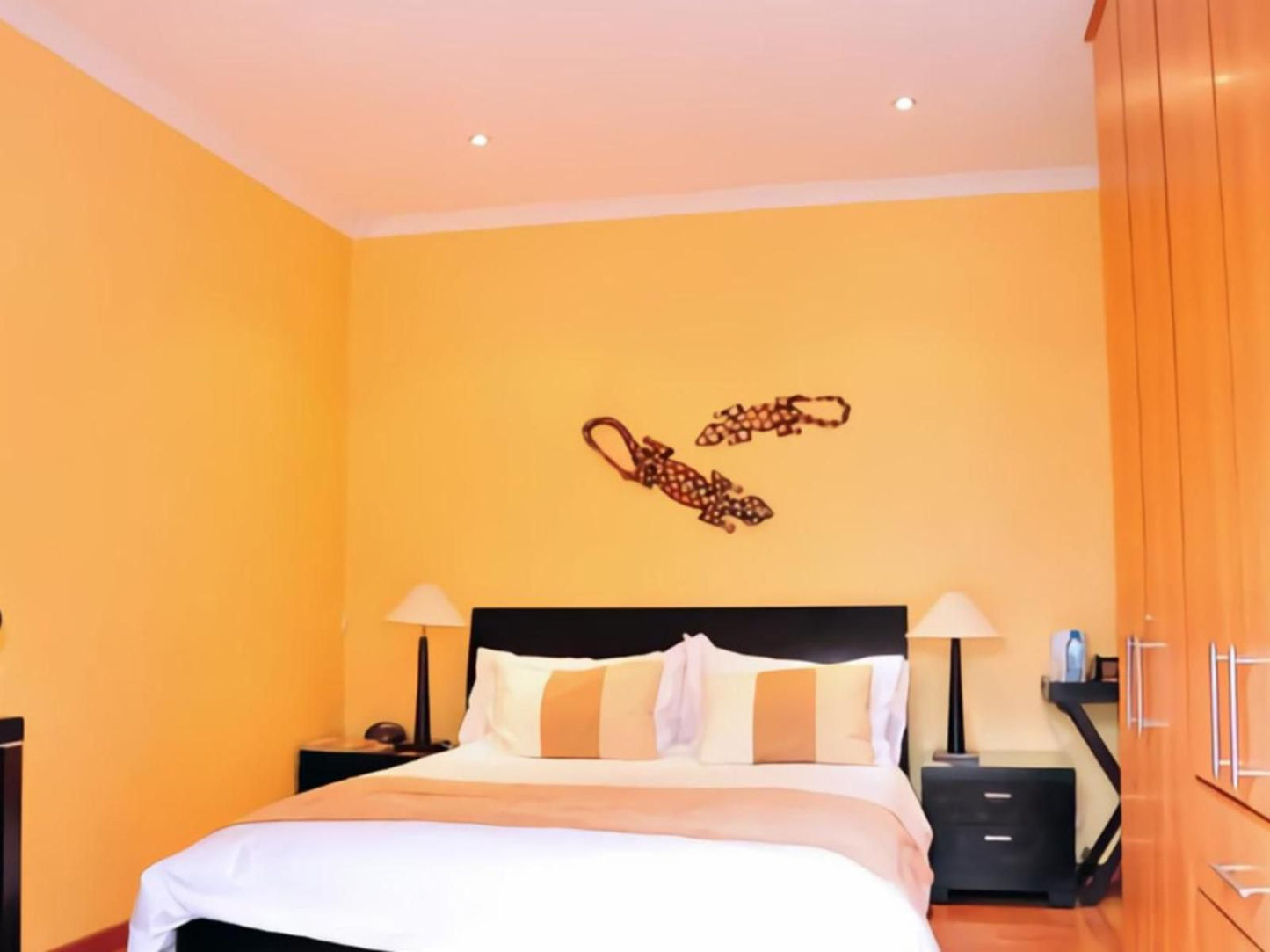 Mandalay Guest House Bloubergstrand Blouberg Western Cape South Africa Colorful, Bedroom