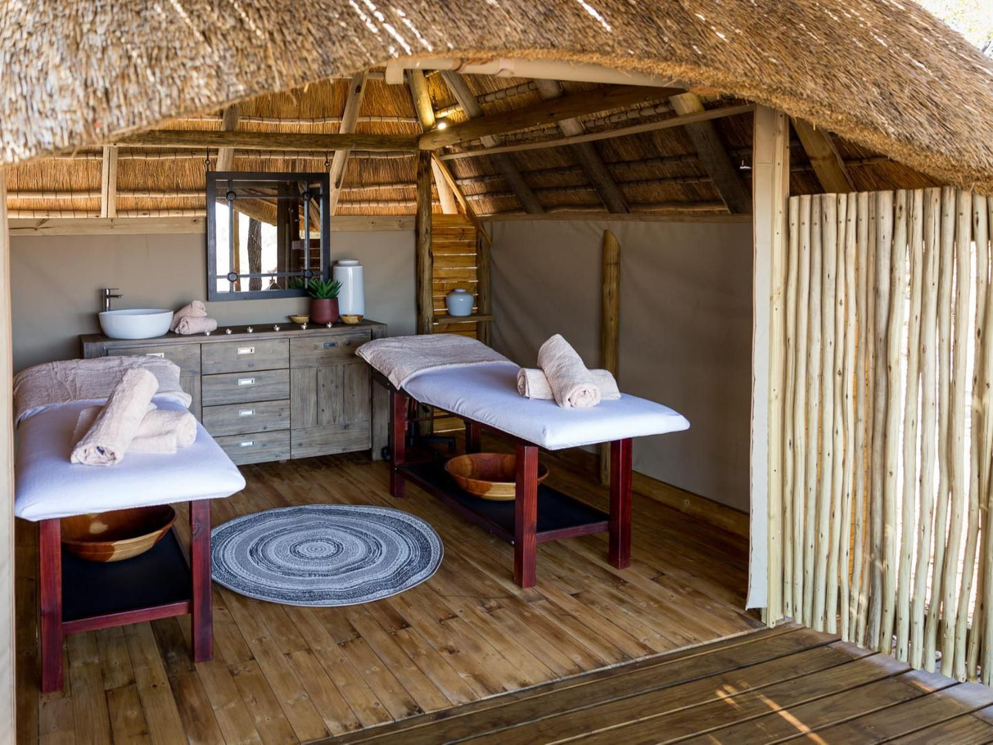 Mankwe Tented Retreat Moremi Wildlife Reserve North West Botswana Sauna, Wood