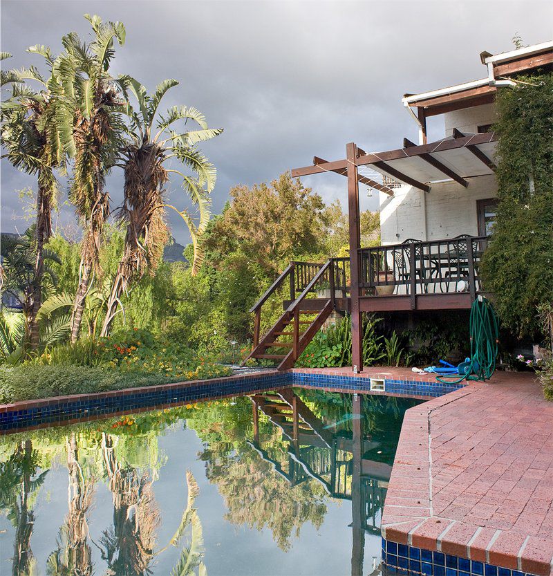 Manners Manor Hout Bay Cape Town Western Cape South Africa House, Building, Architecture, Lake, Nature, Waters, Palm Tree, Plant, Wood, Garden, Swimming Pool