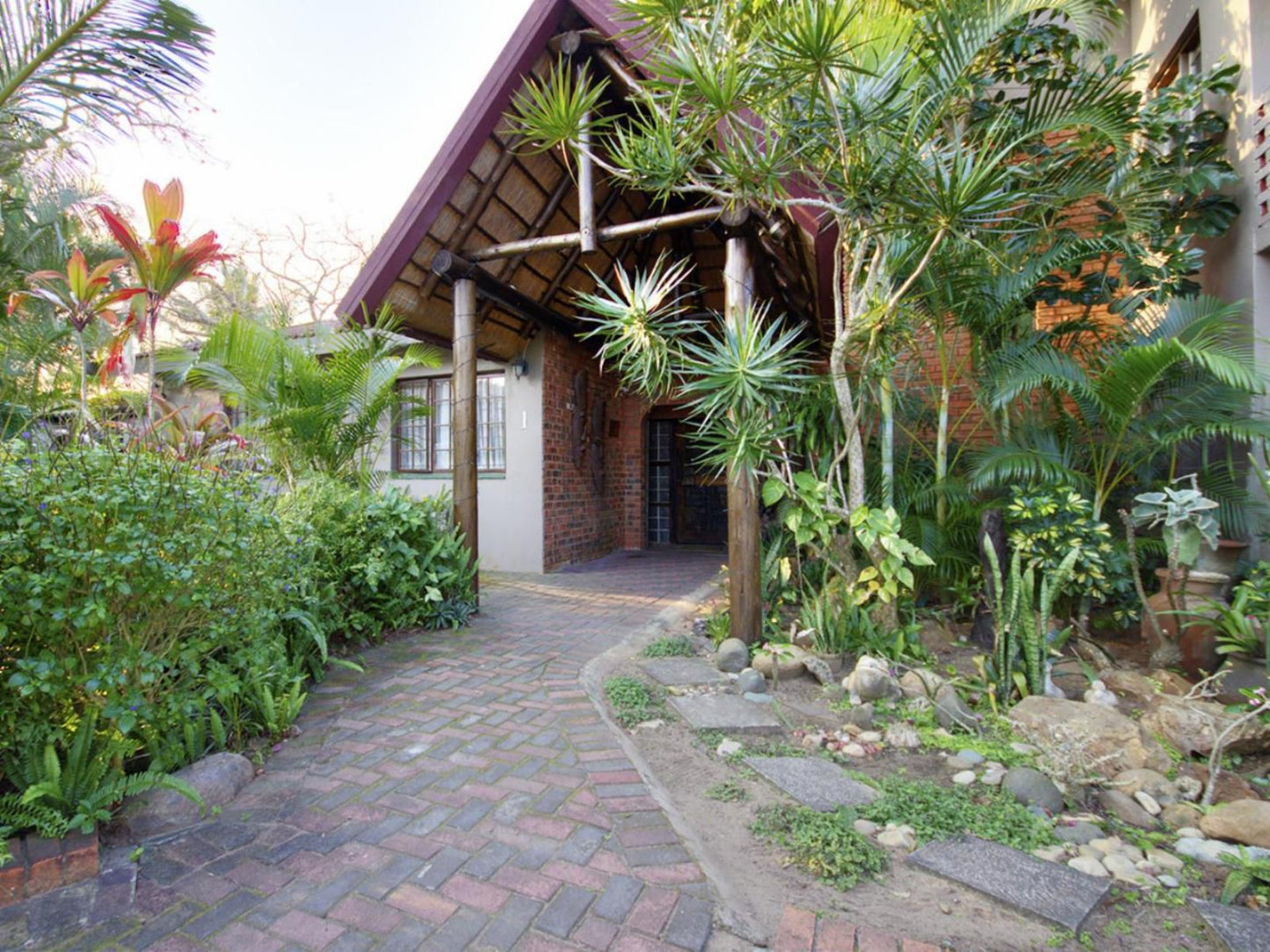 Maputaland Guest House St Lucia Kwazulu Natal South Africa House, Building, Architecture, Palm Tree, Plant, Nature, Wood, Garden