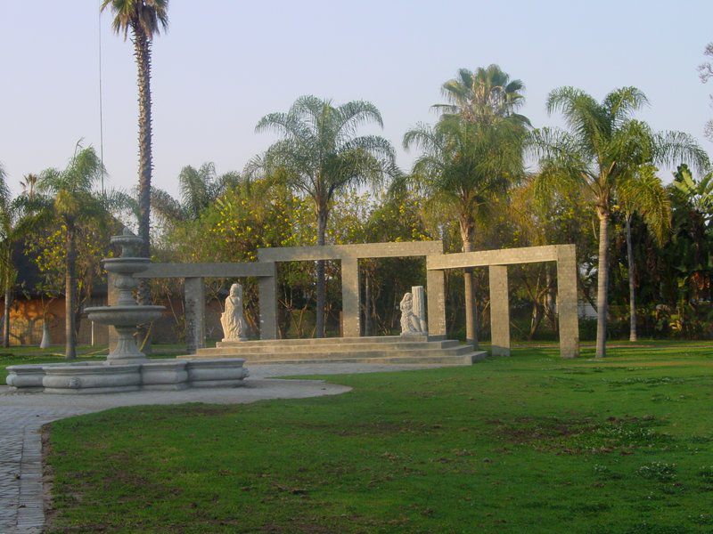 Marco Accommodation Superbia Polokwane Pietersburg Limpopo Province South Africa Complementary Colors, Palm Tree, Plant, Nature, Wood, Pillar, Architecture, Cemetery, Religion, Grave