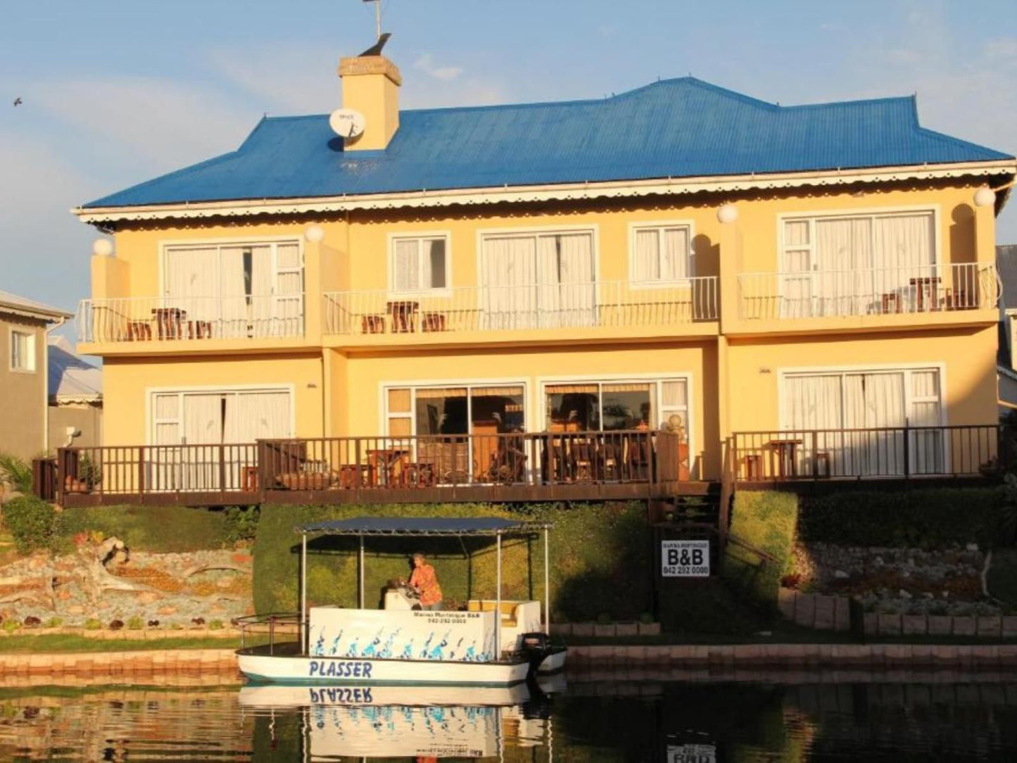 Marina Martinique Bed And Breakfast Marina Martinique Jeffreys Bay Eastern Cape South Africa Complementary Colors, Boat, Vehicle, House, Building, Architecture, River, Nature, Waters