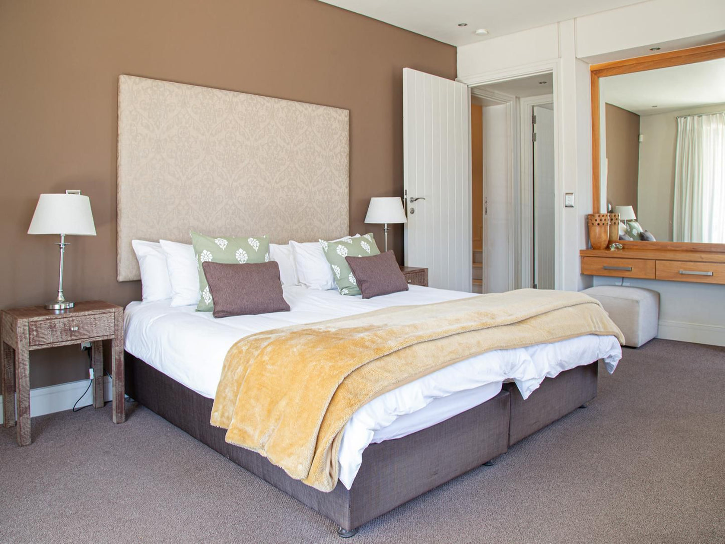 Marine Square Luxury Holiday Suites Hermanus Western Cape South Africa Bedroom