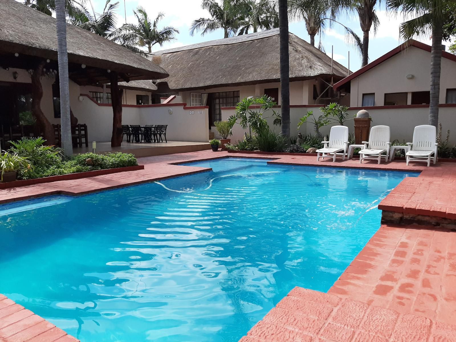 Marlot Guest House And Bandb Polokwane Ext 4 Polokwane Pietersburg Limpopo Province South Africa Complementary Colors, House, Building, Architecture, Palm Tree, Plant, Nature, Wood, Swimming Pool