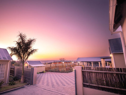 Masingitana Hotel Acornhoek Mpumalanga South Africa Palm Tree, Plant, Nature, Wood, Sunset, Sky