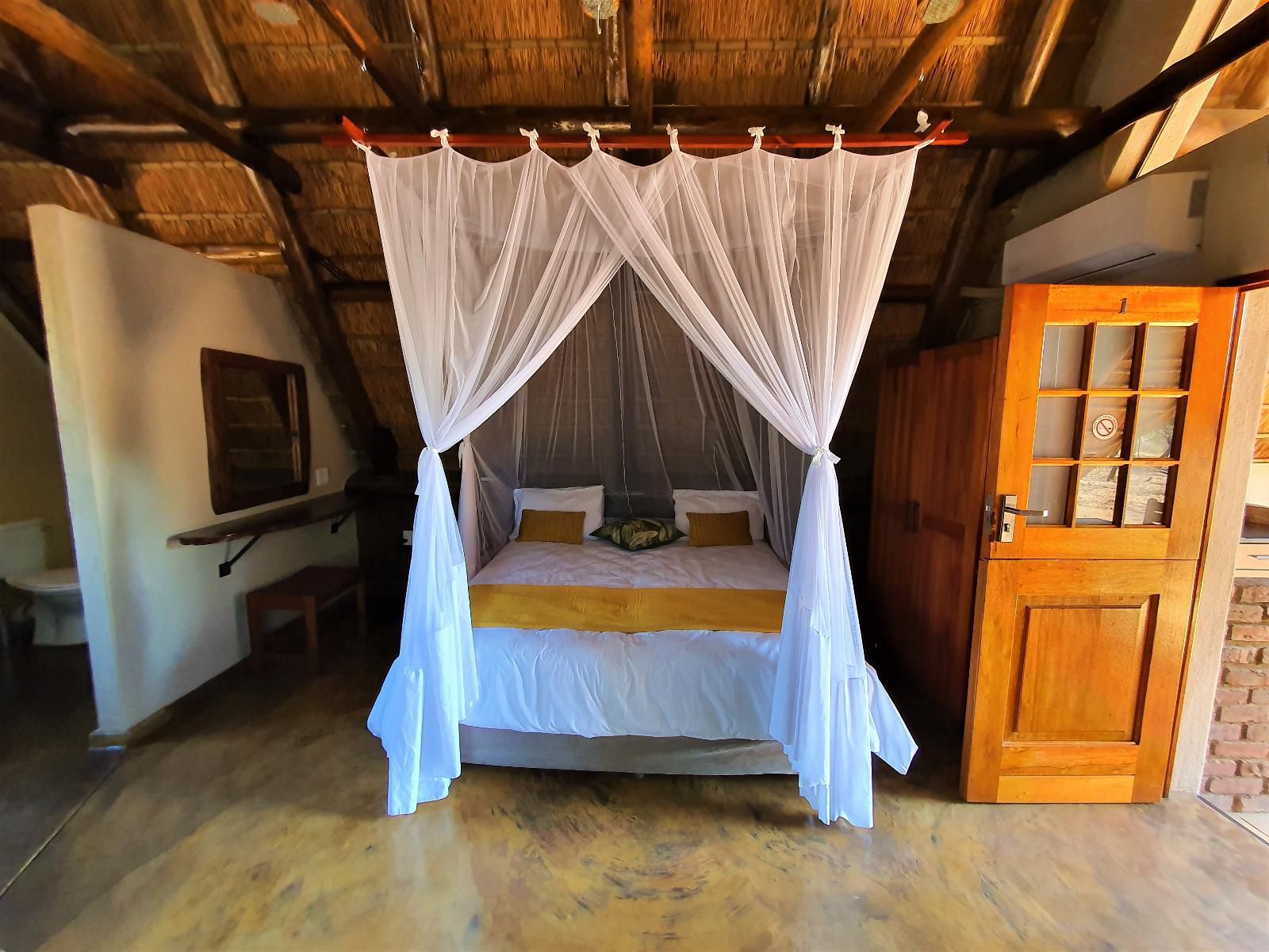 Masorini Bush Lodge, A-Frame Chalet, Bedroom