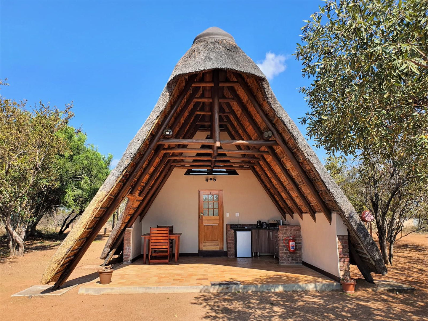 Masorini Bush Lodge, A-Frame Chalet, Building, Architecture