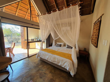 Masorini Bush Lodge, A-Frame Chalet, Bedroom