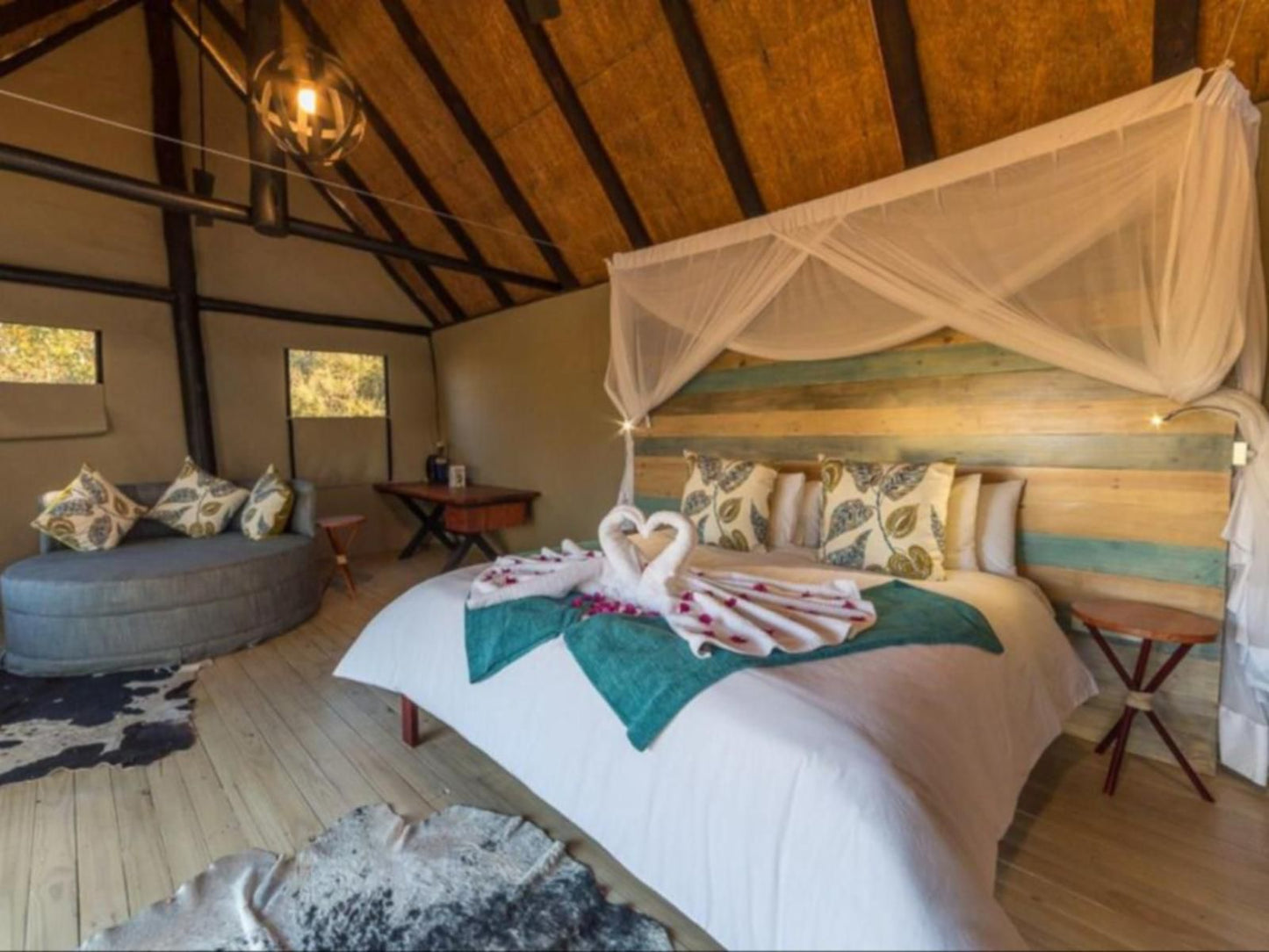 Masuwe Lodge, Family Nest, Bedroom