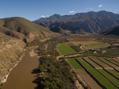 Matjiesvlei Cottages Calitzdorp Western Cape South Africa River, Nature, Waters, Aerial Photography