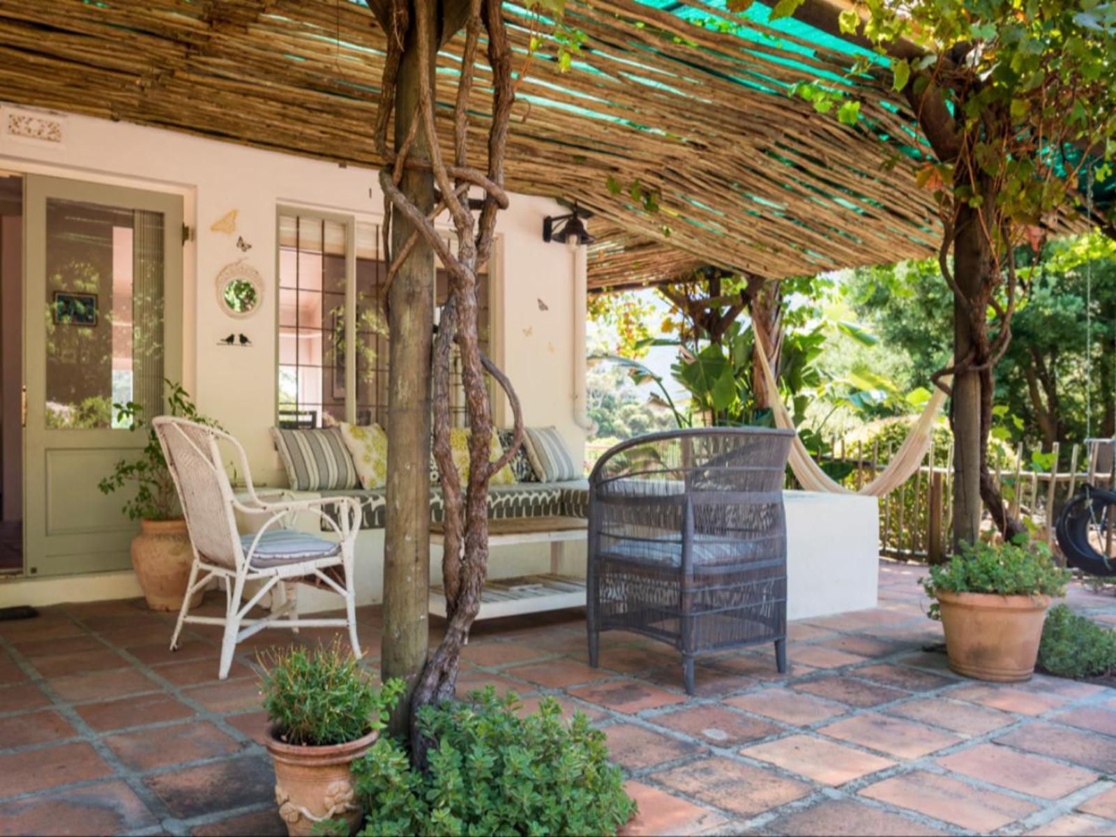 Mediterranean Style Beauty Hout Bay Cape Town Western Cape South Africa House, Building, Architecture, Palm Tree, Plant, Nature, Wood, Garden