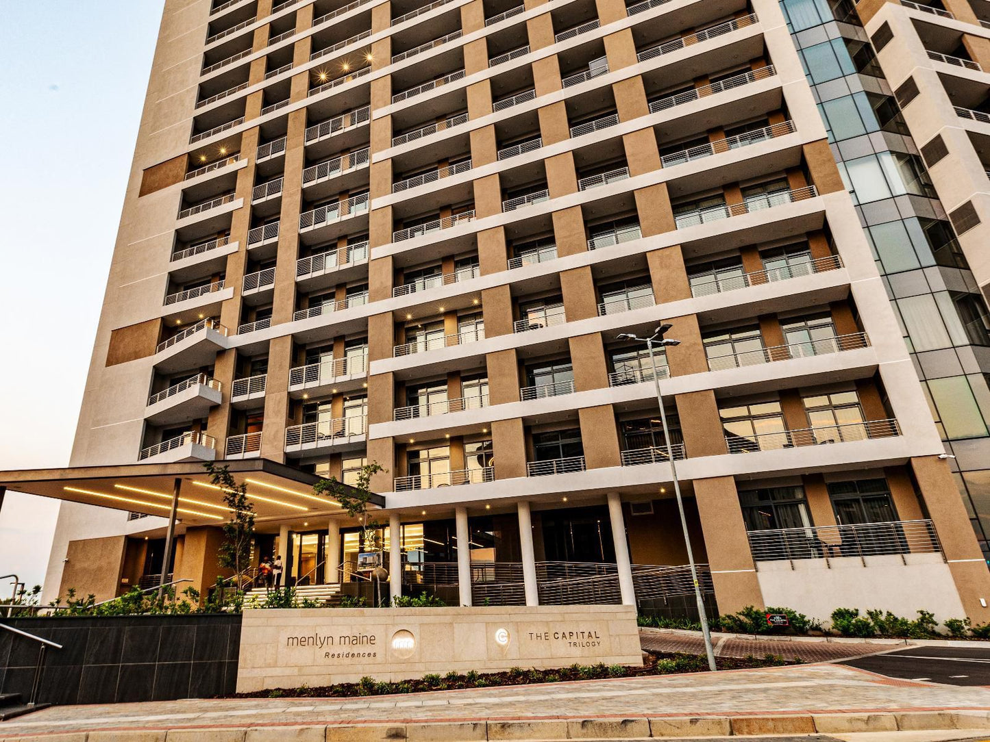 Menlyn Maine Residence Unit 1419 Menlyn Pretoria Tshwane Gauteng South Africa Balcony, Architecture, Building