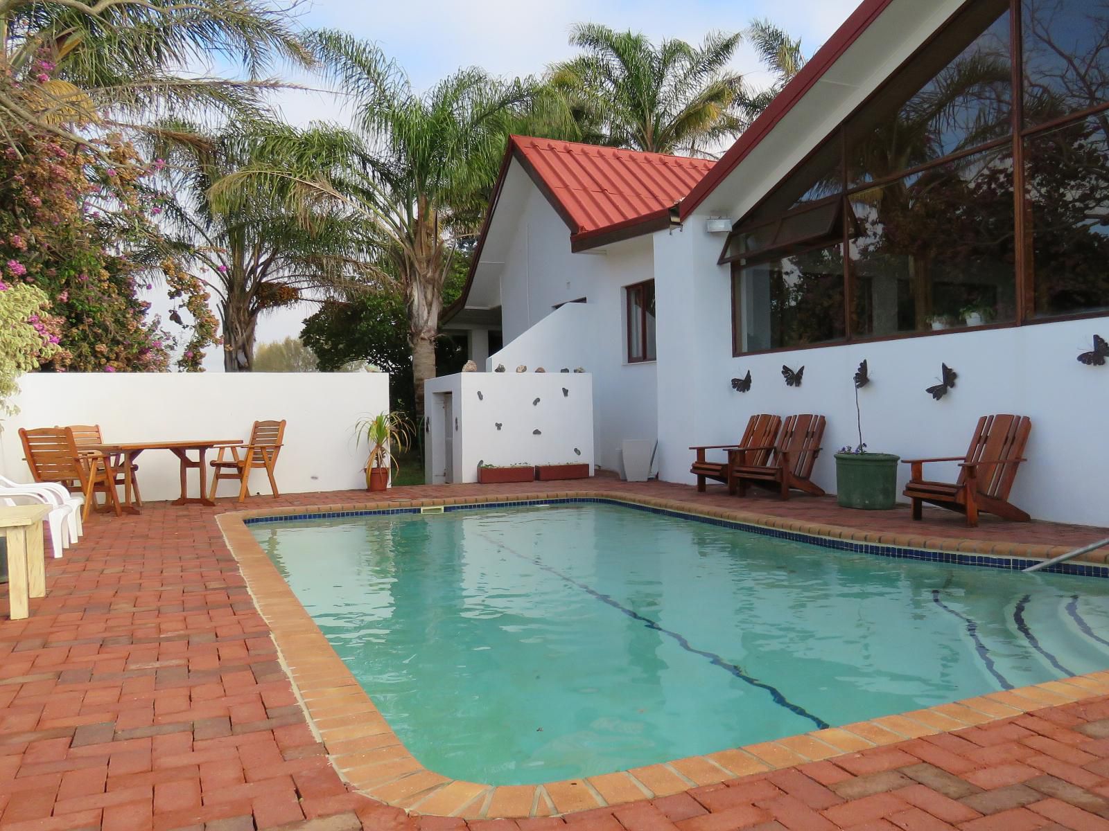 Merwenstein Guest House Bonnievale Western Cape South Africa Complementary Colors, House, Building, Architecture, Palm Tree, Plant, Nature, Wood, Swimming Pool