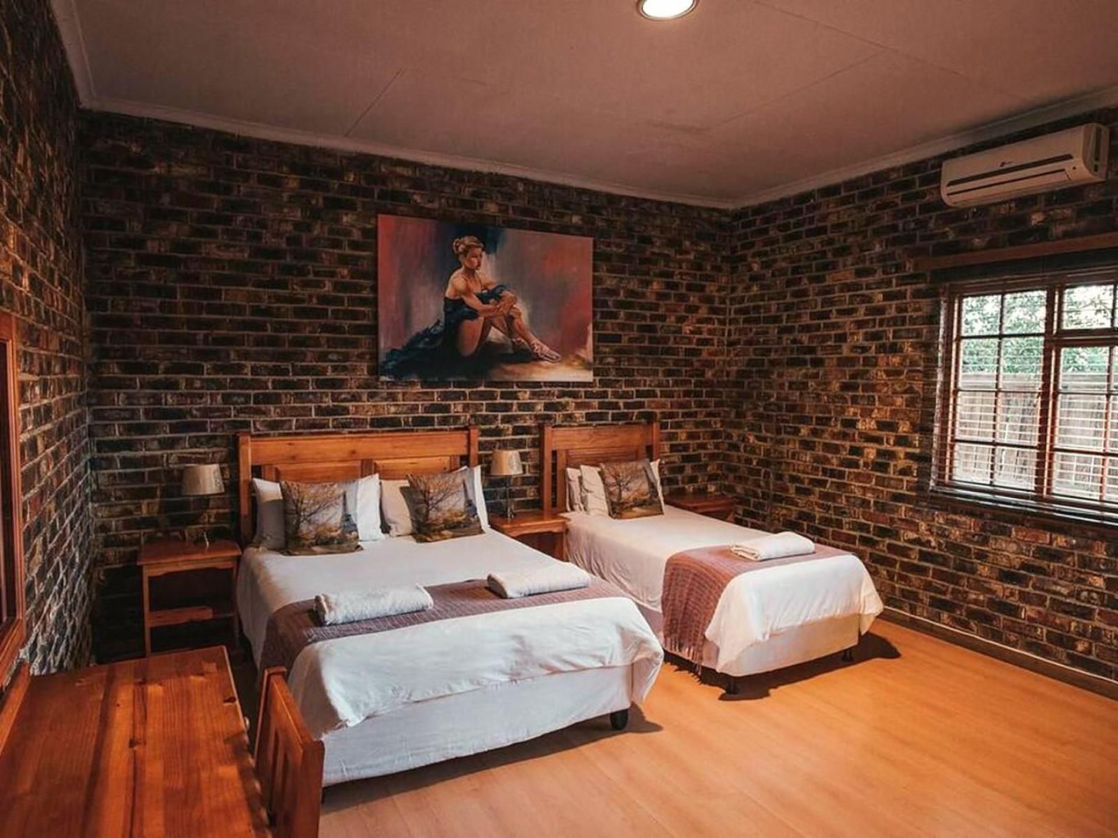 Micarla S Bed And Breakfast Wilgenhof Kroonstad Free State South Africa Bedroom, Brick Texture, Texture