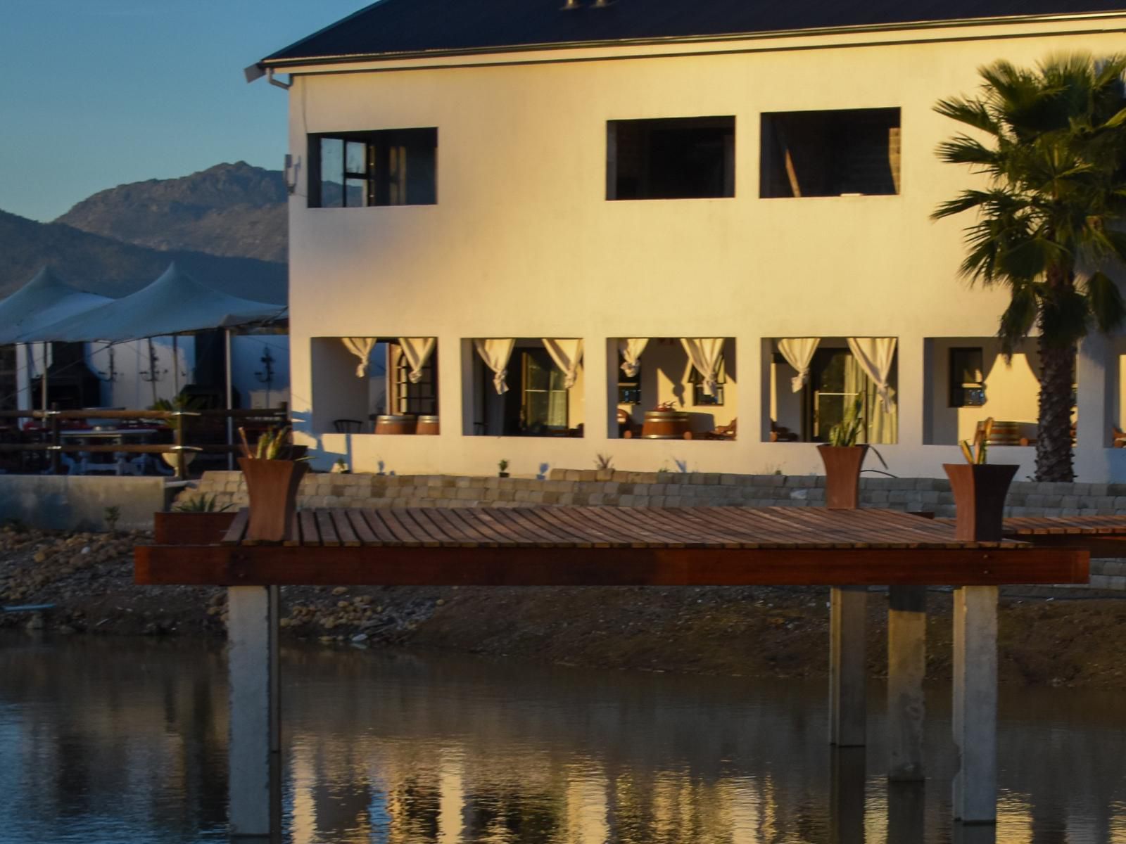 Middelplaas Paarl Guesthouse Paarl Western Cape South Africa House, Building, Architecture, Lake, Nature, Waters