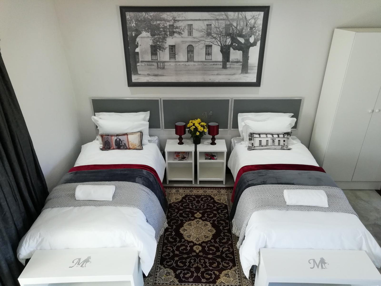 Twin Rooms @ Middelplaas Paarl Guesthouse
